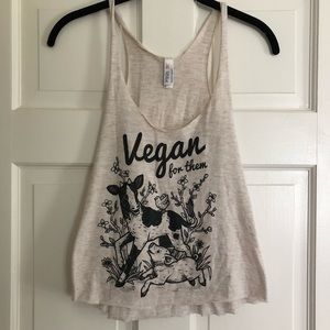 Vegan American Apparel tank top